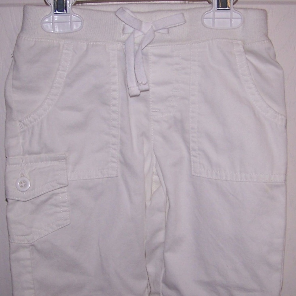 CHAPS White Shorts CAPRIS cargo pocket Girls 3/3T